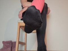 Smell my TS Nylon Feet