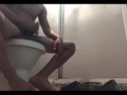 Preview 6 of young stepfather masturbates in the bathroom of the house and I record everything - youthpower