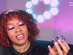 Cult Of Kuro dot com -- DIGITAL DEITY KURO -- 'Berating My Lying Chastity Slave'