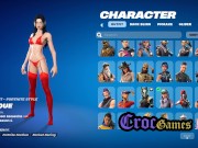 Preview 5 of Fortnite - Nude skin Compilation