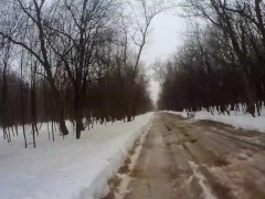Long Runninig in Moscow Park Kuskovo