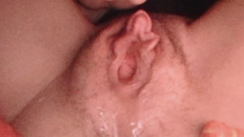 I Stroke My Huge Clit Till I Overflow With Squirt