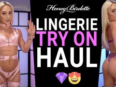 Sexy Honey Birdette Lingerie Try On! Sheer