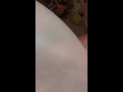 Fucking Clear Balloon and cum in it