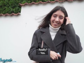 Public Agent Petite Russian Katty West public pick up POV blowjob hardcore fuck with big dick screenshot number 2