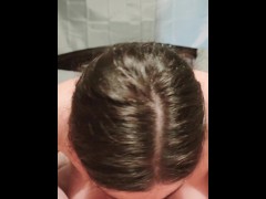 POV: Cheating Wife Sucks your Hard Cock on a Rainy Day!