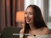 Preview 3 of Hot Laura Quest gets Fucked on her First Porn Audition | Casting Couch