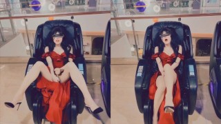 Massage Chairs In Shopping Malls And Cinemas Have Become Masturbation Sanctuaries For Yuanladyboys