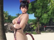 Preview 4 of Dead or Alive Xtreme Venus Vacation Nyotengu Neon Night Panther Outfit Nude Mod Fanservice