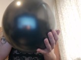 JOI balloon blowing tease