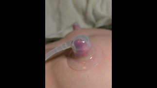 Watch me pump my nipples in Slow-Mo