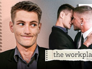 Junior Asociado Golpea Secretamente Al Jefe En La Oficina Después De Horas - the Office Gay Parody 2
