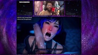Tekken 8 Champion Reina Gets Her Throat And Pussy Filled With Pervy Coomer Cum