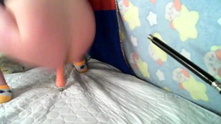 неженка Эшли использует свою дырочку