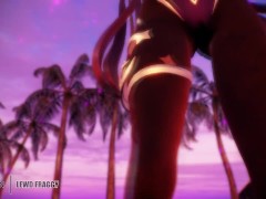 Genshin Impact - Ganyu \ Mona Sex & Dance Compilation 🎵