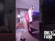 Preview 6 of 【Fate】✨Cosplay Sex with Tamamo, Sexy FGO Ladyboy Cosplayer get Fucked, Crossdresser trans Hentai 12