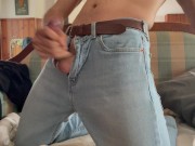 Preview 5 of HOT GUY MASTURBATES -  homemade SEX TOY