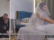 Preview 2 of BRIDE4K. Couple decided to copulate in the bedroom before the wedding ceremony