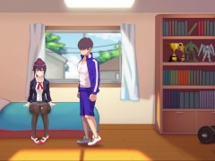 【7Daysガールフレンド実況】アニメーション特化エロゲー。爆乳生徒会長に中出しセックスしまくった結果・・(モーションアニメ同人エロゲー hentai game) - Screenshot 16 of 16 - 巨乳