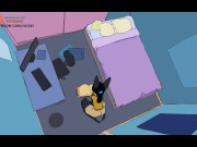 Preview 5 of CUTE FUTANARI FURRY GIRL PLAYING WITH NEW TOYS | FUTA FURRY HENTAI ANIMATED STORY 4K 60FPS