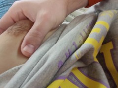 Letting Stranger Touch My Big Boobies in the Car 4k