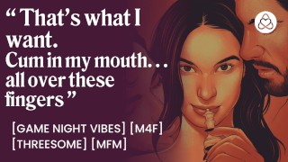 Cum in my Mouth… [Audio Porn] [Threesome]