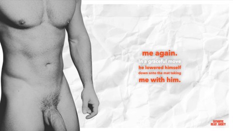Straight curious guy edged in a public. Moaning | NSFW Audio Erotica w/captions | Bi/Heteroflexible