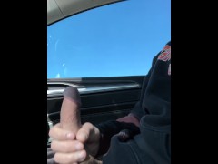 Quick stroke while driving - Screenshot 11 of 16 - Big Cock