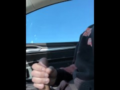 Quick stroke while driving - Screenshot 7 of 16 - Big Cock