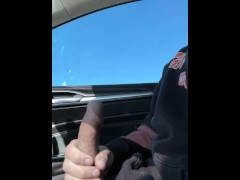 Quick stroke while driving - Screenshot 9 of 16 - Big Cock