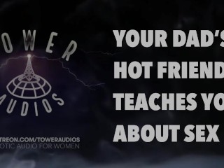 父の友達がセックスについて教える。女性向けの教育ビデオ。英語で話す。