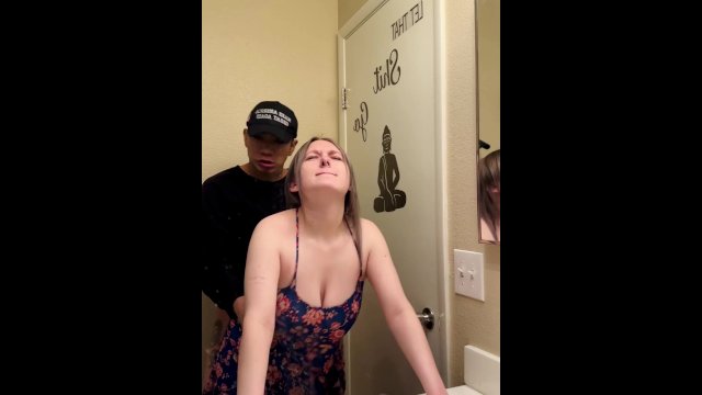 Beautiful 18yo White girl likes cheating with brown dick