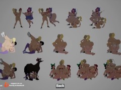 Fuckerman Cumonella ver.0.2  full gameplay and gallery - Fuckergirl version -  No commentary -