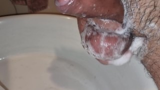 shaving my hairy cock with a happy ending - elFlaco