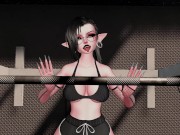 Preview 6 of Gym Trainer shows me a new type of stretch! Teaser | VRC