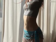 Preview 4 of I felel sensual today - do you like my belly dance?
