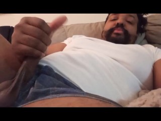 Daddy Bounces Dick and Cums Video