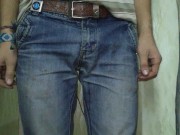 Preview 1 of 18 year old gay teenager pissed his jeans.
