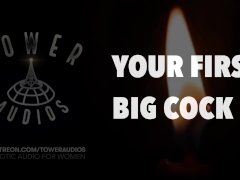 YOUR FIRST BIG COCK [REMASTERED 4K] (Erotic audio for women) (Audioporn) (Dirty talk) (M4F) 素人 汚い話