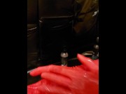 Preview 5 of My Red Latex gloves