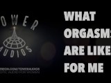 WHAT ORGASMS ARE LIKE FOR A MAN [4K] (Erotic audio for women) (Audioporn) (Dirty talk) (M4F) 素人 汚い話