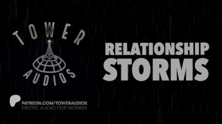 TORMENTAS DE RELACIÓN - SEXO DE RECONCILIACIÓN. Audio para mujeres. En inglés.