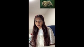 Petite Indian MiaZ reacts to Goblin Cave