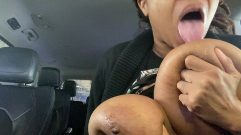 Batin’ at the carwash: Nipple sucking edition