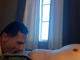 Sucking my Neighbors Cock when his Parents Leave