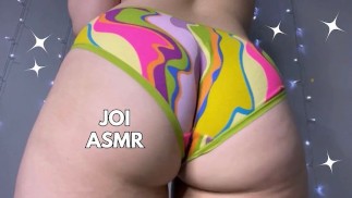Streicheln, während Ihre Freundin ihr Höschen für Sie modelliert -ASMR JOI