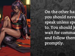 [Teaser] [FayGrey] [Futanari Shihouin Yoruichi trains you in the art of sissification] (Joi Cei Futa