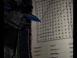 Word Search. Abverbs Video