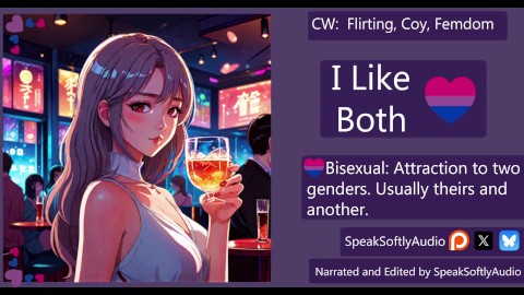 3 Bisexual- Cute Girl Likes Both F/A