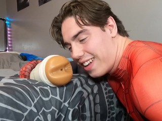 Spiderman Eats You Out like a Fleshlight Video